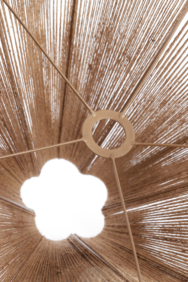 Light & Living - Lampenkap FODARA - Ø45x21.5cm - Bruin