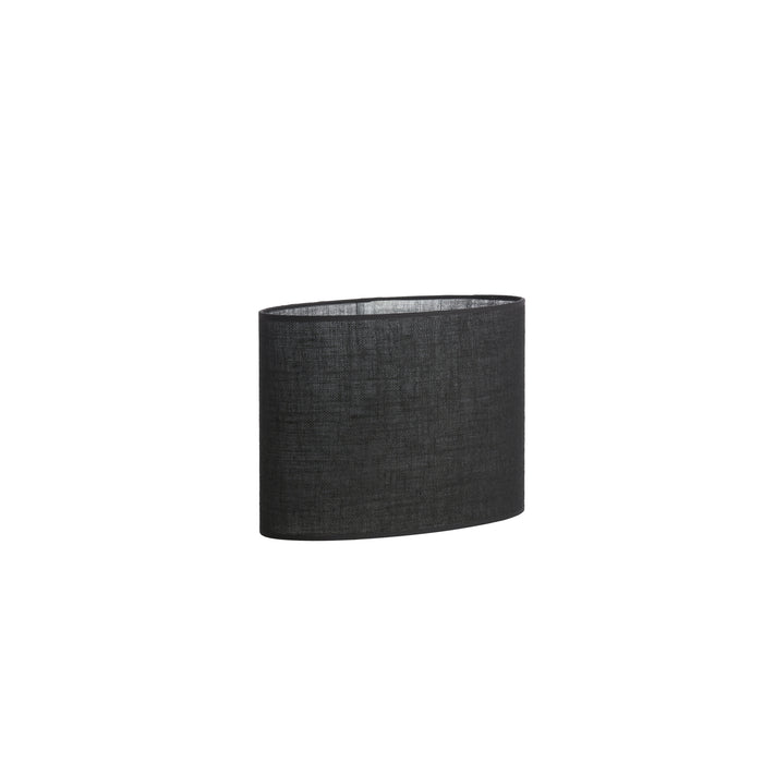 Light&living Kap ovaal recht smal 30-15-25 cm SENDAI zwart