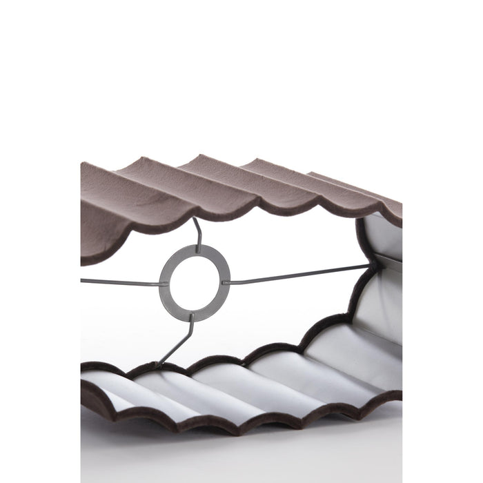 Light&living Kap ovaal recht smal 38-17,5-19 cm DISLI velvet donker...