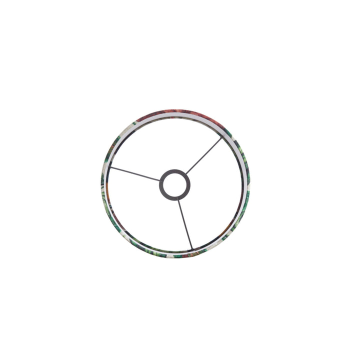 Light & Living - Lampenkap DAHLIA - Ø25x27cm - Groen