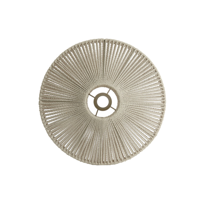 Light & Living - Lampenkap BILJANA - Ø43x20cm - Wit