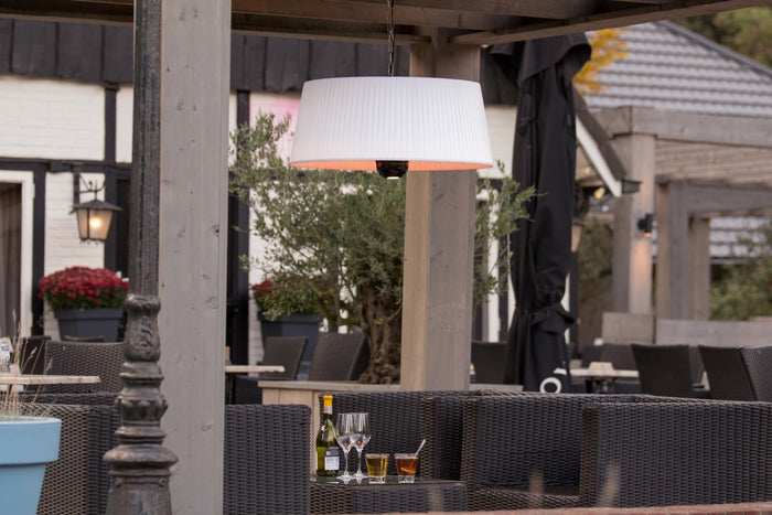 Sunred - Artix - Bright lijn - Wit - Hangend model - Terrasverwarmer -