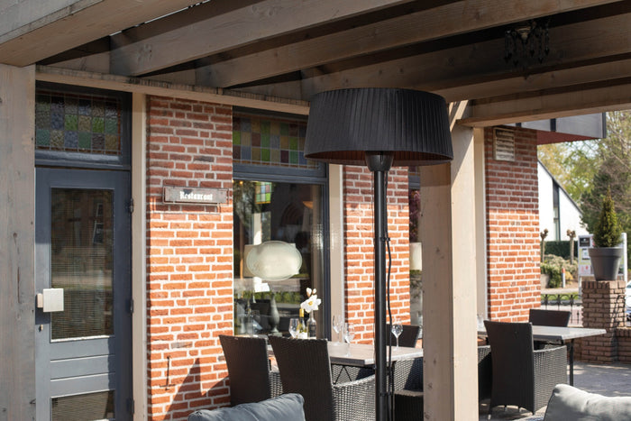 Sunred - Artix - Bright lijn - Zwart - Staand model - Terrasverwarmer