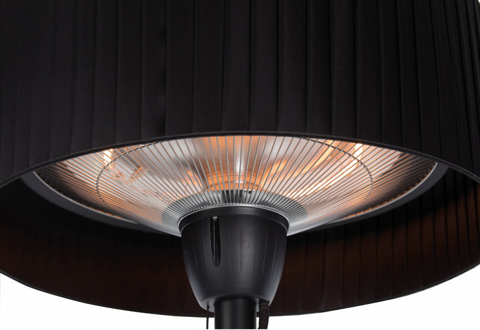 Sunred - Artix - Bright lijn - Zwart - Staand model - Terrasverwarmer