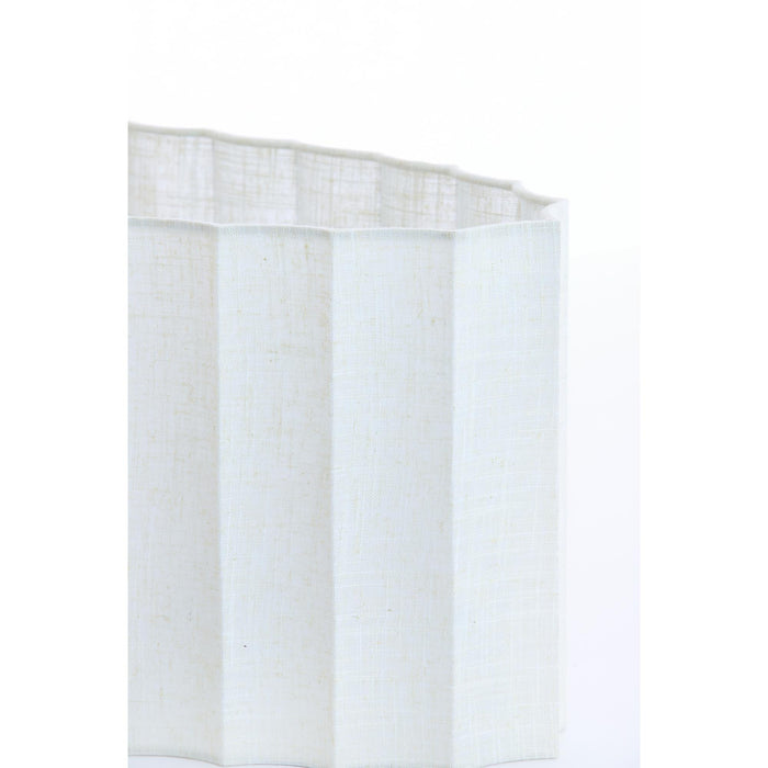 Light & Living Lampenkap ovaal Disli - Wit - 45x21x22cm