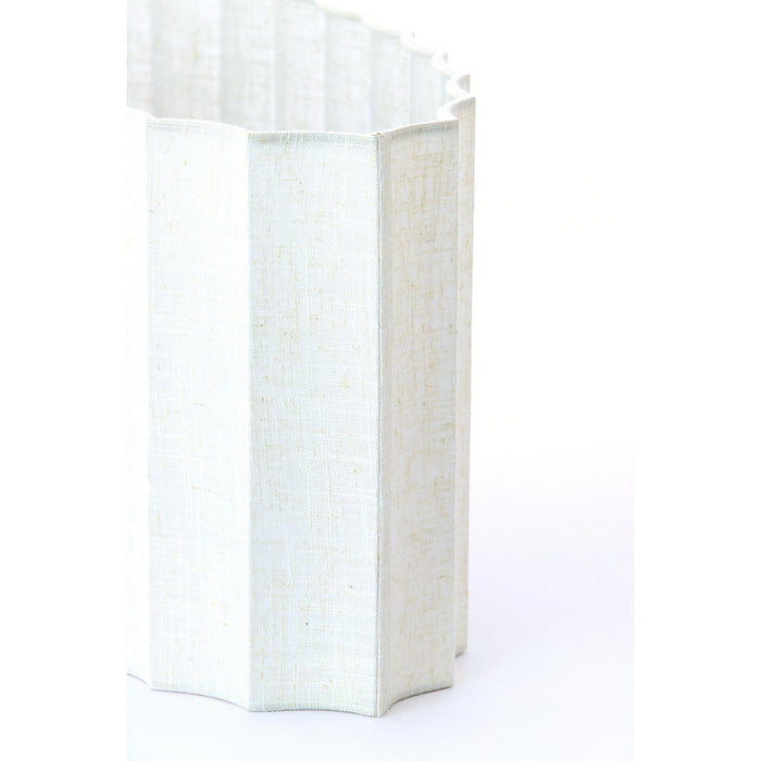 Light & Living Lampenkap ovaal Disli - Wit - 45x21x22cm