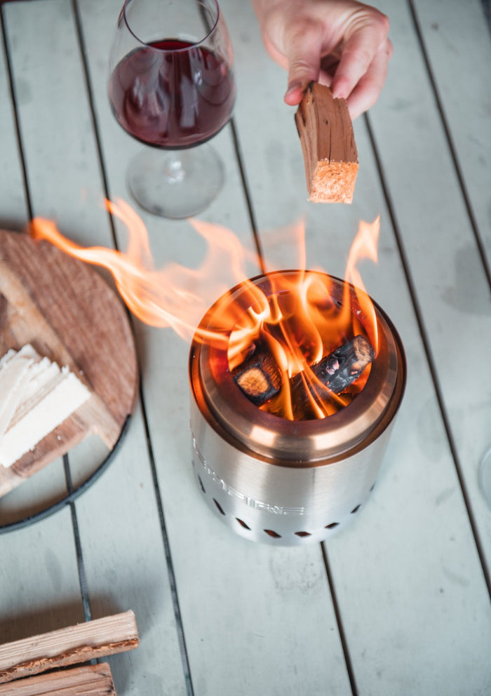 RedFire - Volcano - Small - Roestvrij staal - Tafelhaard - Incl.