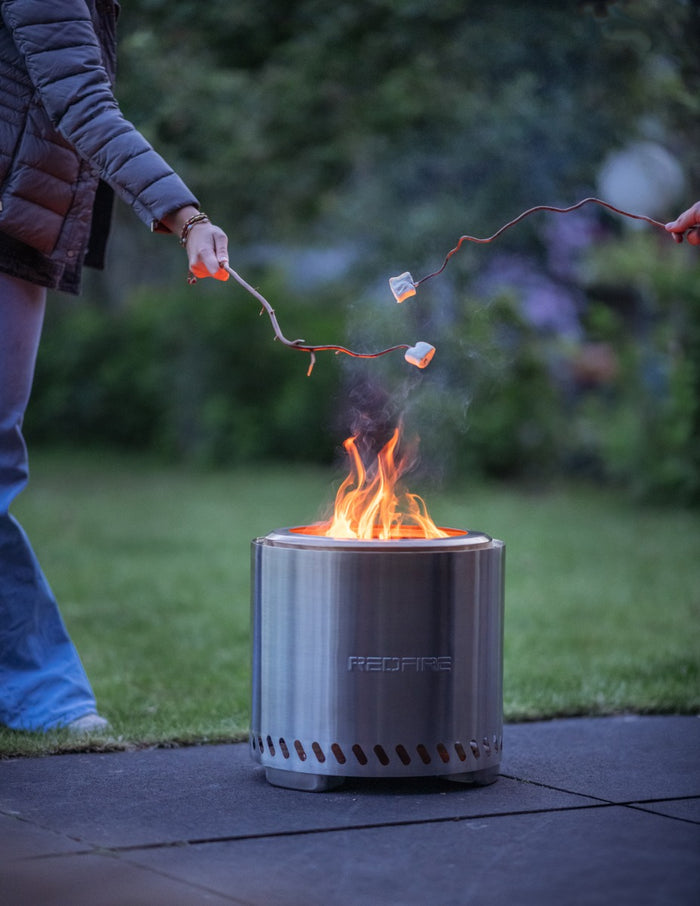 RedFire - Volcano - Large - Roestvrij staal - Vuurhaard - Incl.