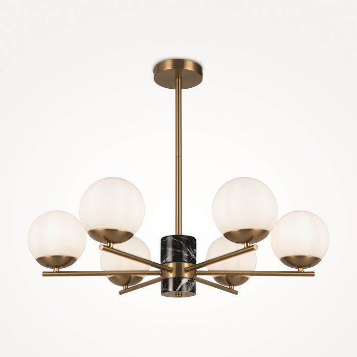 Maytoni - Hanglamp Marble - Messing - Ø67