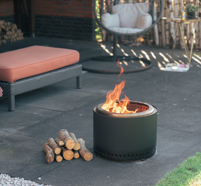 RedFire - Volcano - Extra large - Zwart - Vuurhaard - Incl.