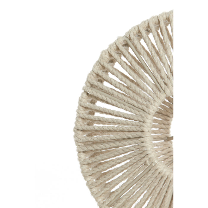 Light & Living - Plafonnière BILJANA - Ø31x16cm - Wit