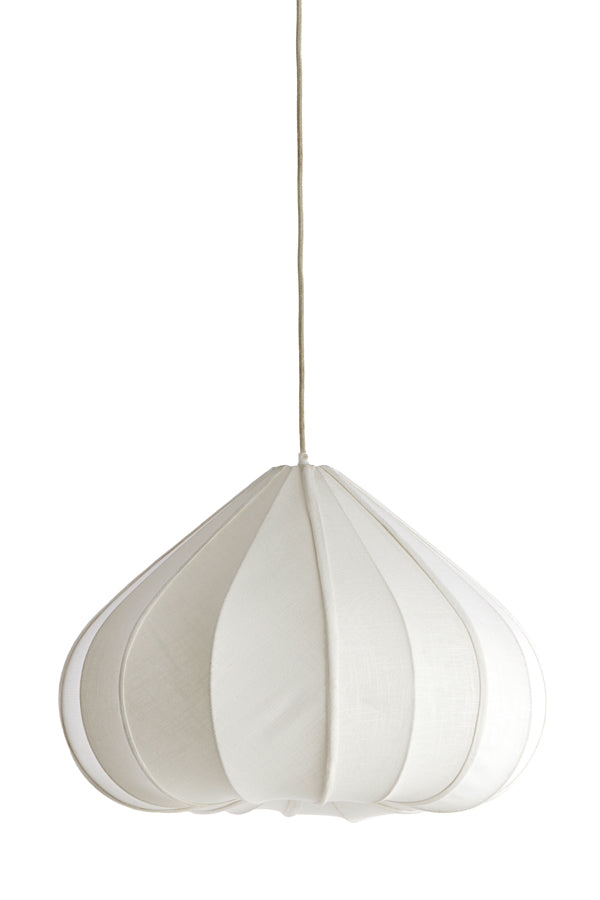 Light & Living Light&living Hanglamp Ø58,5x40 cm ZUBEDA crème