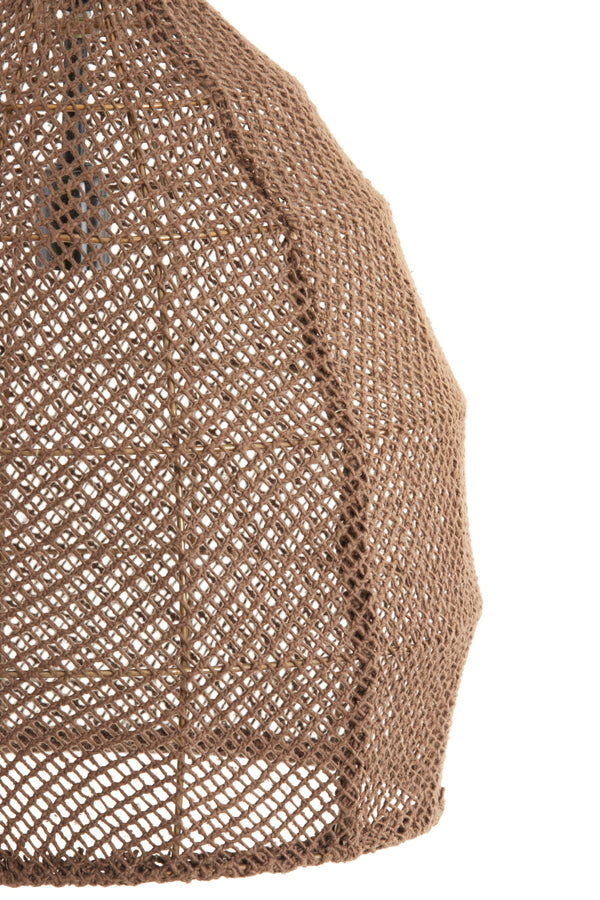 Light & Living - Hanglamp MAKASSAR - Ø50x50cm - Bruin