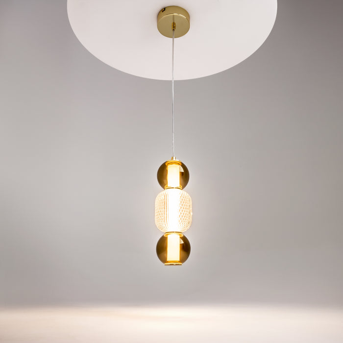 Maytoni - Hanglamp Drop - Goud - Ø12
