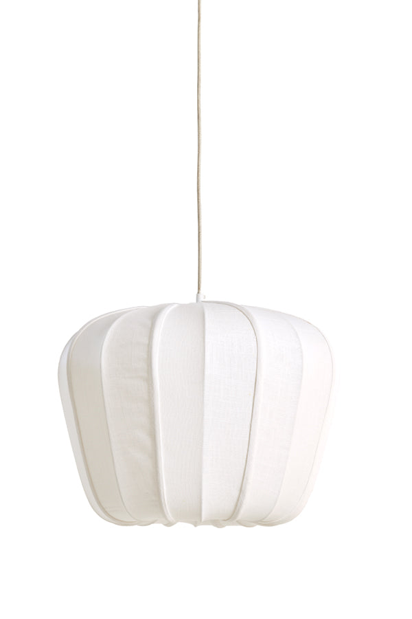 Light & Living - Hanglamp ZUBEDO - Ø49.5x38cm - Wit