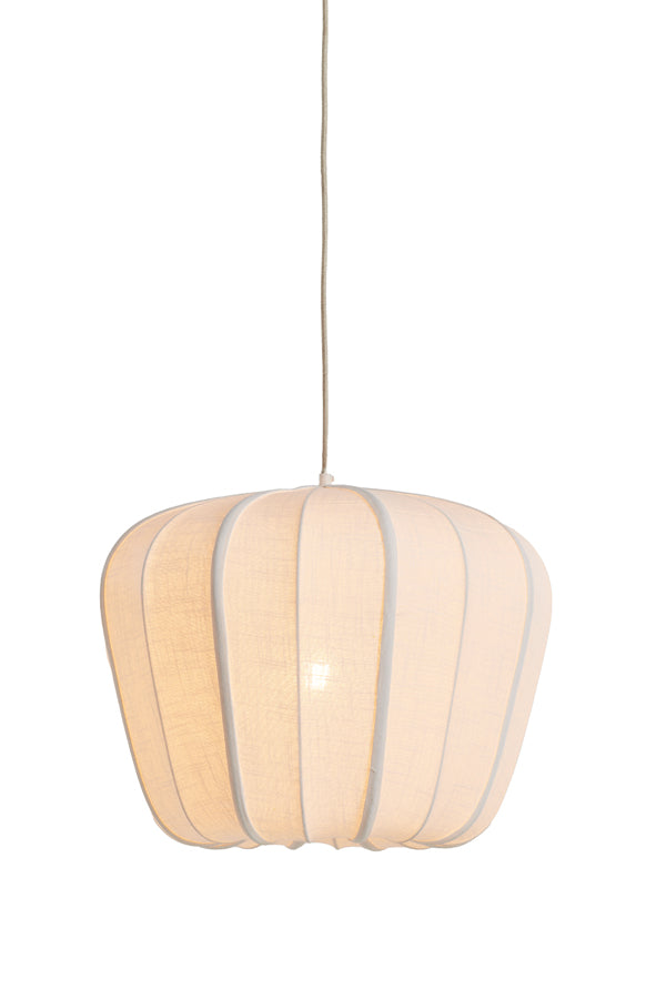 Light & Living - Hanglamp ZUBEDO - Ø49.5x38cm - Wit