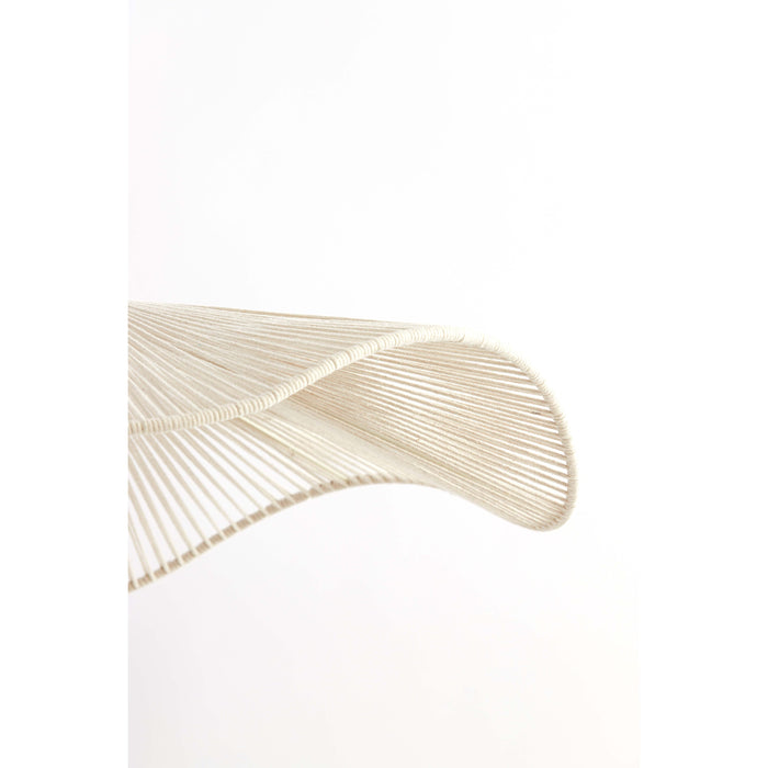 Light & Living - Hanglamp RAFA - Ø50x12cm - Wit