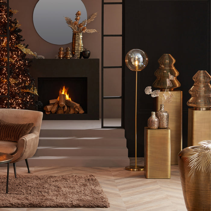 Light & Living Light&living Zuil 35,5x35,5x100 cm ALURIO antiek brons