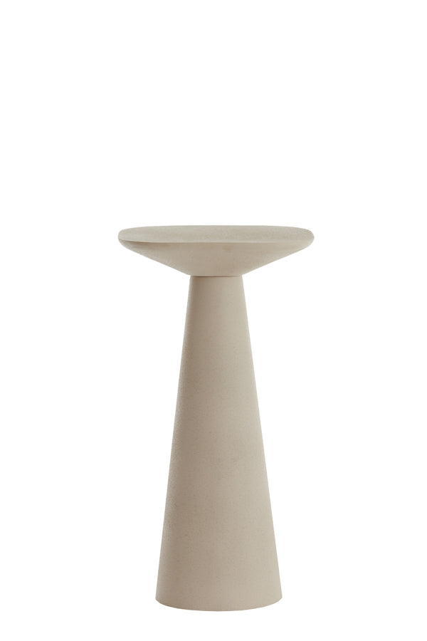 Light & Living Light&living Bijzettafel 28x28x53 cm ABALA mat crème