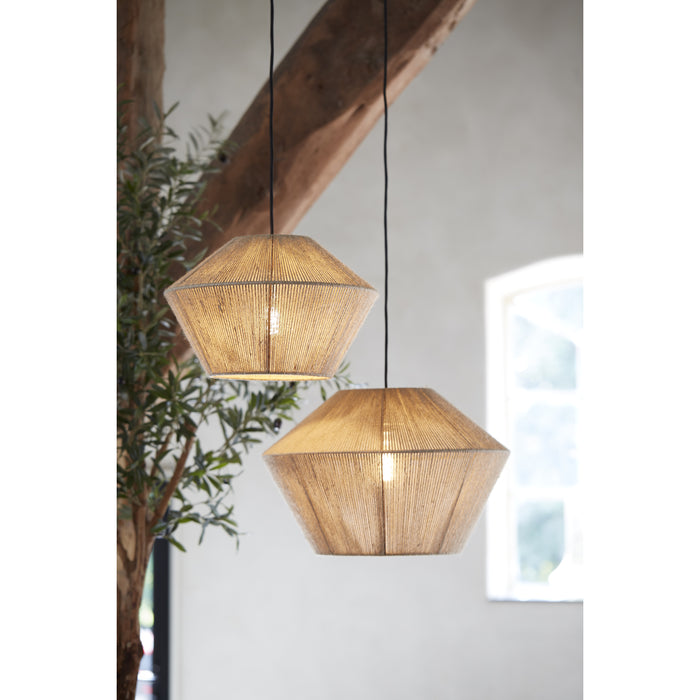 Light & Living - Hanglamp FUGIA - Ø50x33.5cm - Groen