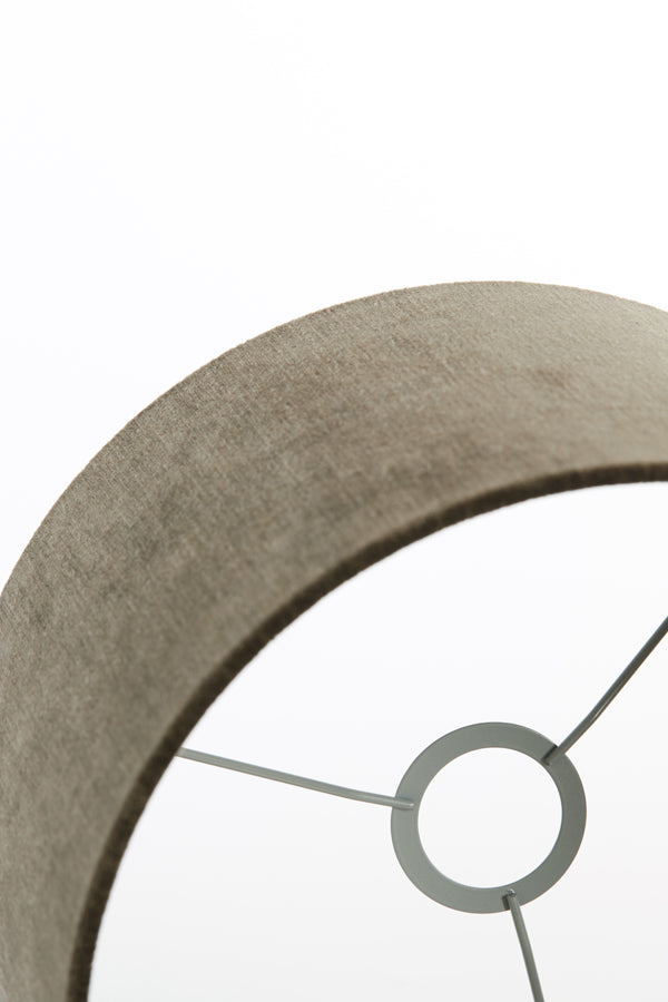 Light & Living Light&living Kap cilinder 30-30-21 cm BAYOU mos groen