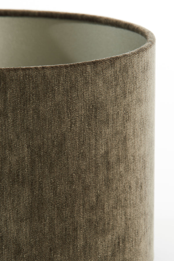 Light & Living Light&living Kap cilinder 30-30-21 cm BAYOU mos groen