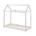 LUCEVI - Cabane Peuter Bed - 146x78x132cm - wit
