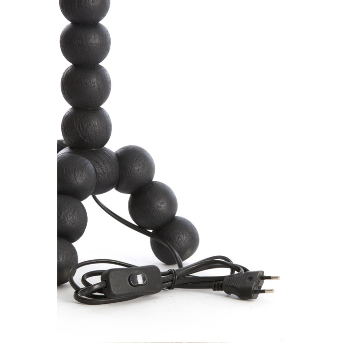 Light & Living Lampvoet Veglio - Mat Zwart - Ø20cm