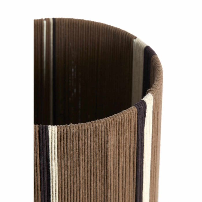 Light & Living Lampenkap Medan - Donkerbruin - Ø25cm