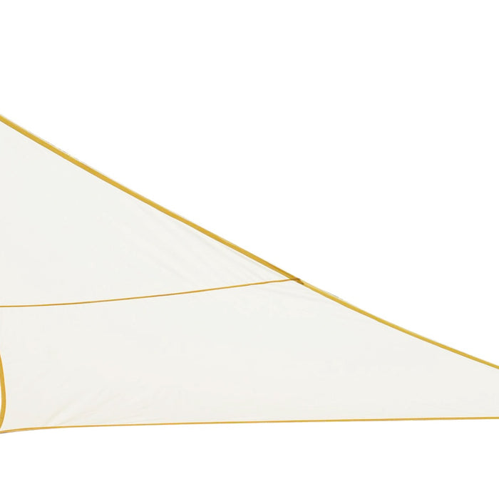 Practo Garden - Schaduwzeil - Driehoek - Polyester - 5 x 5 m - Crème