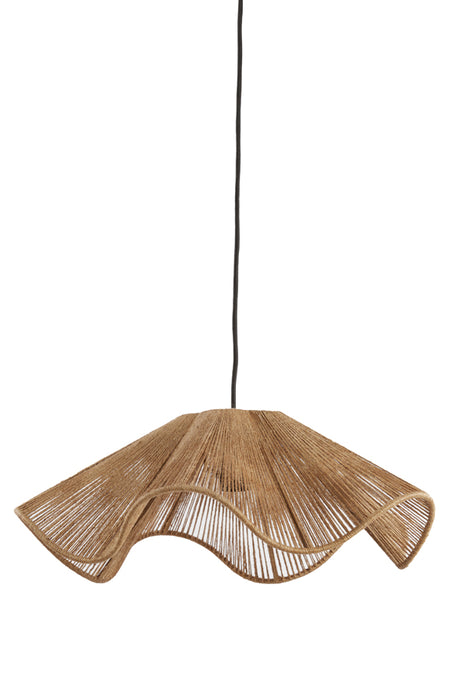 Light & Living - Hanglamp FODARA - Ø48x19cm - Bruin