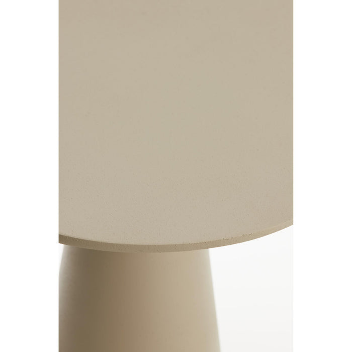 Light&living Bijzettafel 45x45x59 cm ABALA mat licht grijs