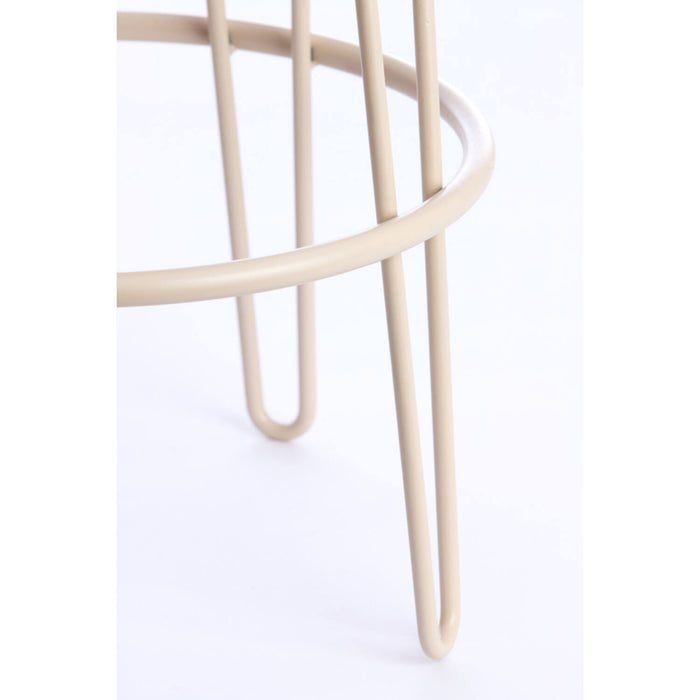 Light & Living - Barkruk ALICE - Ø14x73cm - Wit