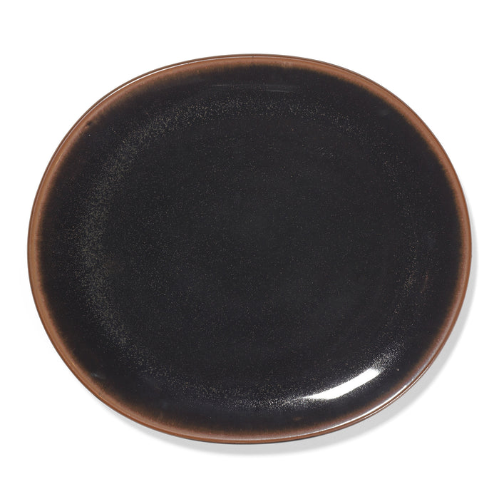 SERAX - Uncharted - Out of Lines Dinerbord - 2 st. - Zwart