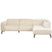 Giga Meubel - Hoekbank Taupe - 3,5-Zits Rechts - 275x210x77cm - Milan