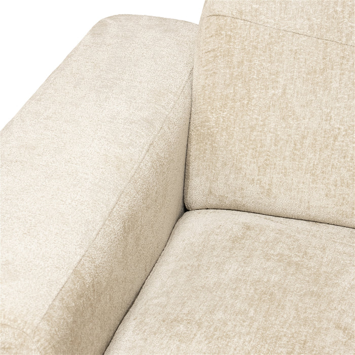 Giga Meubel - Hoekbank Taupe - 3,5-Zits Rechts - 275x210x77cm - Milan