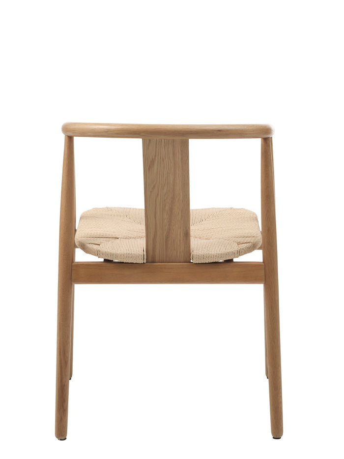 Giga Living - Eetkamerstoel Naturel Eikenhout - Relate - Set van 2