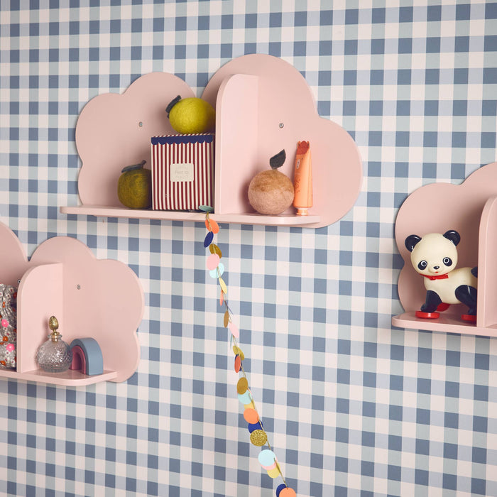 sweeek - Wandplanken Cloud voor kinderkamer (set van 3)