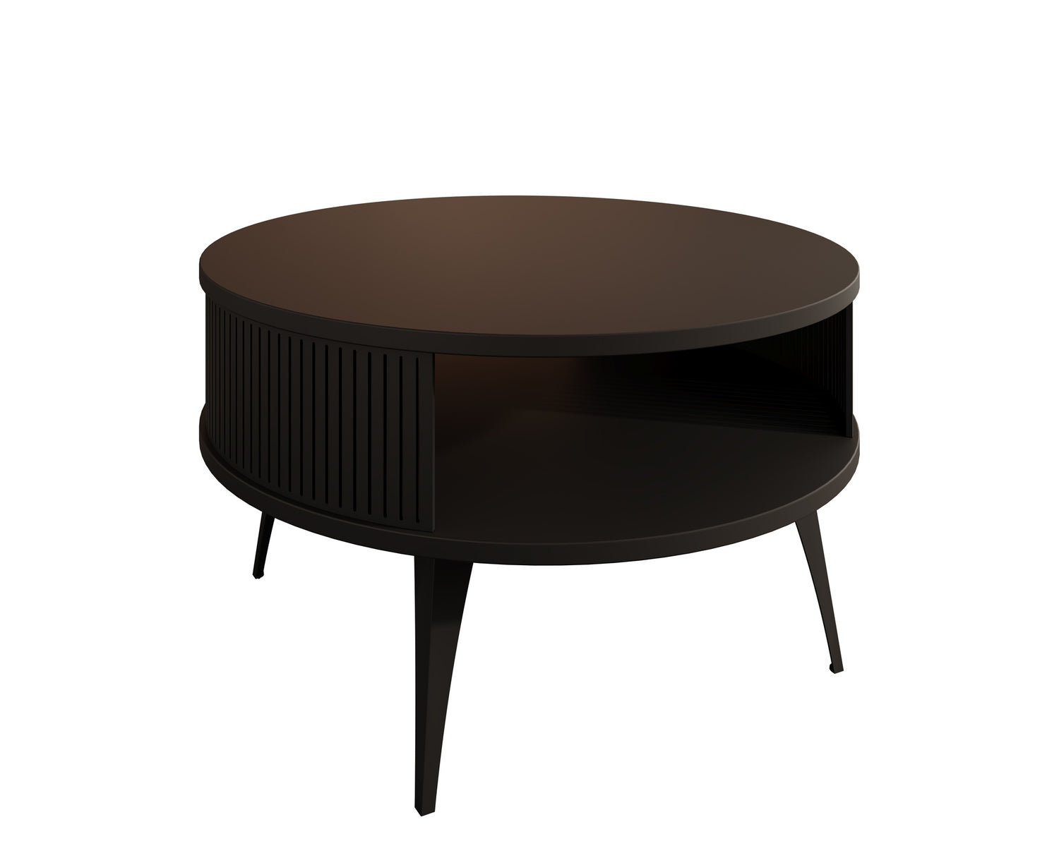 Meubella Salontafel Roslyn - Zwart - 75 cm