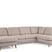 Giga Meubel - Chaise Longue Bank - Beige - Rechts 310cm - Inari