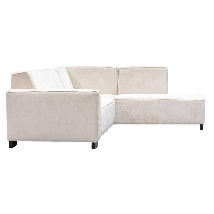 Giga Meubel - Hoekbank Beige - 3,5-Zits Rechts - 274x205x80cm - Napoli