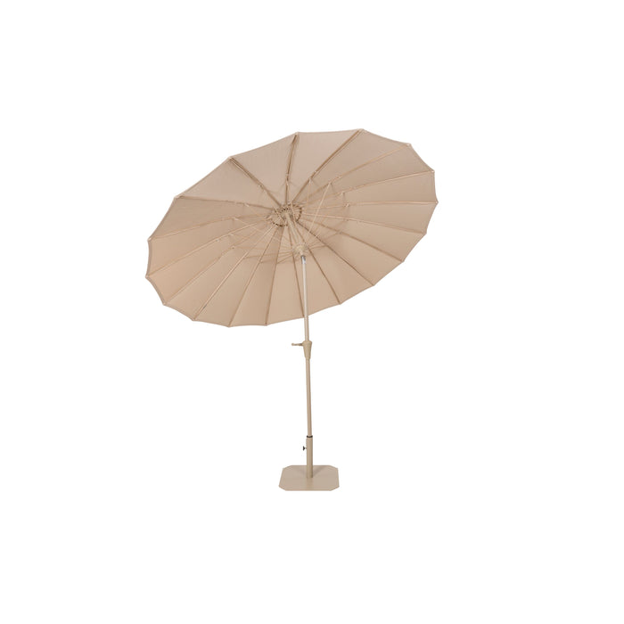 Zuiver Sunshine Parasol Brown Rice inclusief hoes - Beige