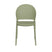 Giga Meubel - Tuinstoel Kunstof Groen - Zitdiepte 43cm - 52x45x82cm