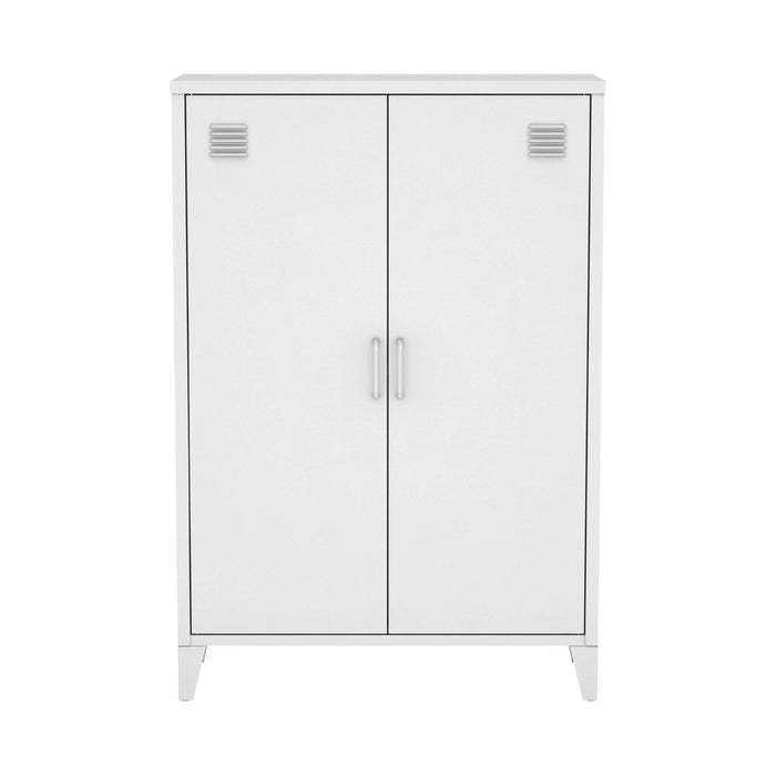 sweeek - Industriële metalen kast 2 deuren