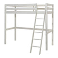 Vipack Pino Mezzanine Hoogslaper 90 x 200 cm - Wit
