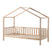 Vipack Dallas Huisbed met Hekje 90 x 200 cm - Naturel