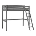 Vipack Pino Mezzanine Hoogslaper 90 x 200 cm - Grijs