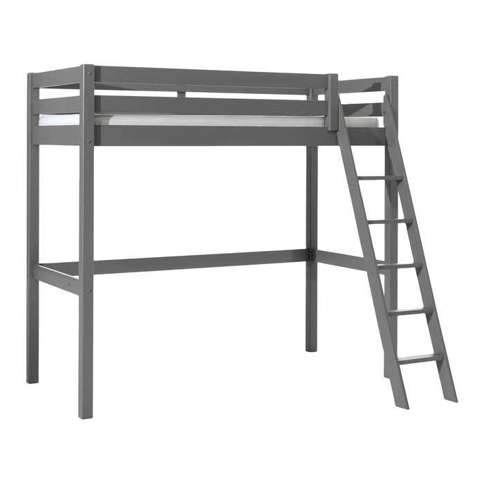 Vipack Pino Mezzanine Hoogslaper 90 x 200 cm - Grijs
