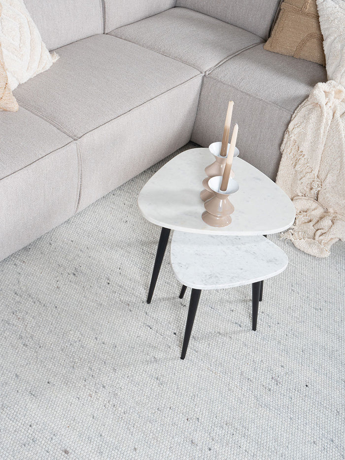 Veer Carpets - Vloerkleed Scott Ivoor 140 x 200 cm