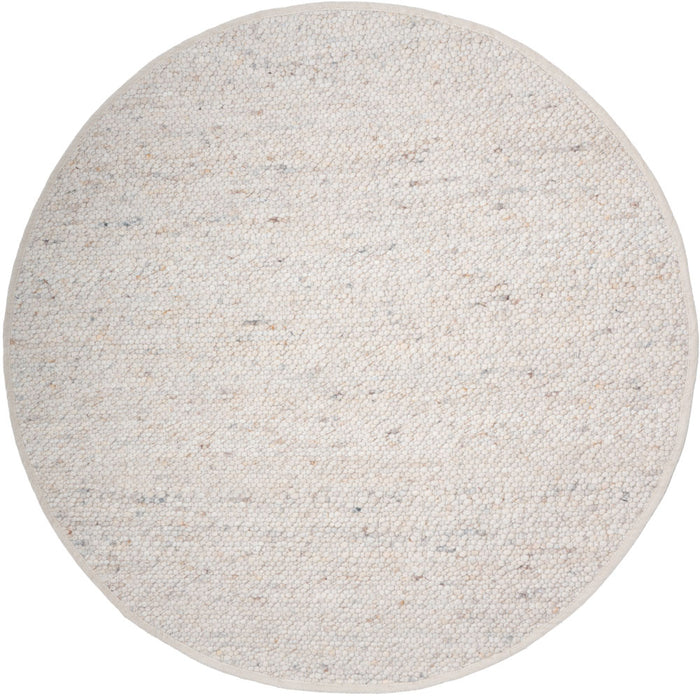Veer Carpets - Vloerkleed Stone Beige 215 - Rond ø160 cm